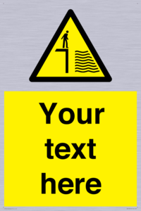 Custom Deep Water Sign